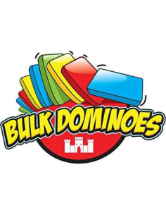 Dominó a Granel 100pcs - Plástico Blanco para Niños 2