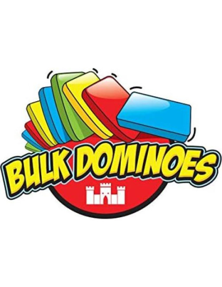 Dominó a Granel 100pcs - Plástico Blanco para Niños Dominó a Granel 100pcs - Plástico Blanco para Niños