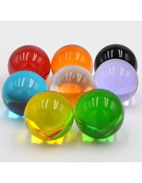 Bola de Cristal Multicolor Feng Shui 40mm Decorativa Bola de Cristal Multicolor Feng Shui 40mm Decorativa