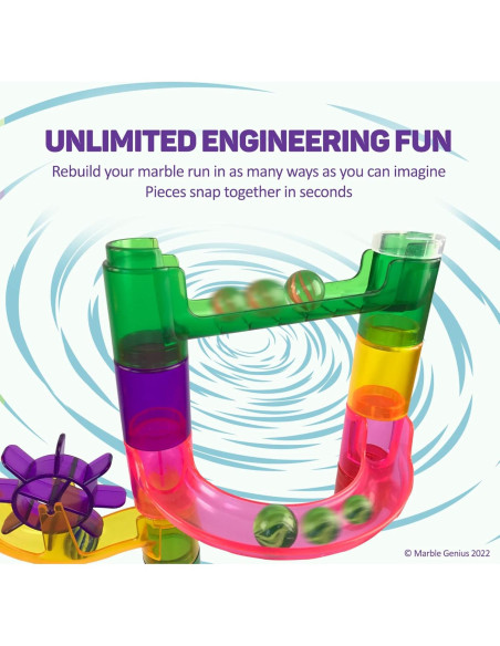 Conjunto de Refuerzo Marble Genius 20 Piezas para Canicas