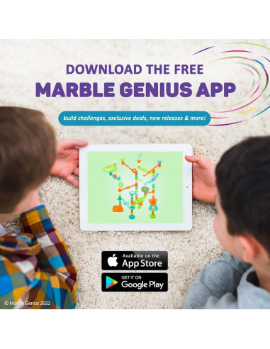 Conjunto de Refuerzo Marble Genius 20 Piezas para Canicas
