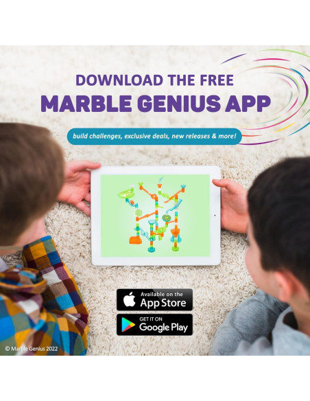 Conjunto de Refuerzo Marble Genius 20 Piezas para Canicas