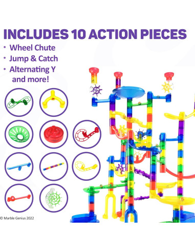 Conjunto de Refuerzo Marble Genius 20 Piezas para Canicas