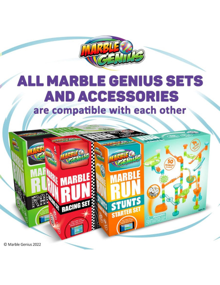 Conjunto de Refuerzo Marble Genius 20 Piezas para Canicas