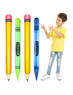 Globos Inflables Gigantes Denylo Pro 4 Piezas Decoración Escolar