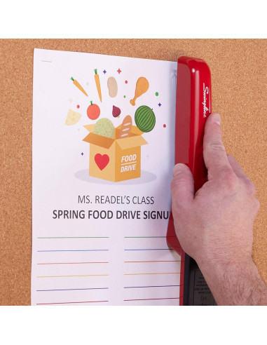 Grapadora de Oficina Swingline 747, Metal, Rojo, 30 Hojas