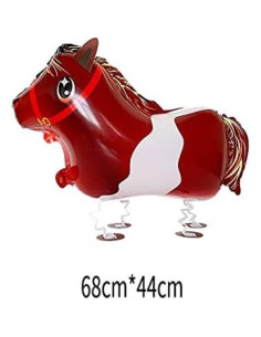 Globos Caminantes Soochat Caballo Mylar 3 Pcs Fiesta 2