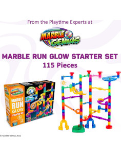 Conjunto de Canicas Brillantes Marble Genius 115 Piezas 2