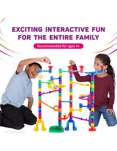 Conjunto de Canicas Brillantes Marble Genius 115 Piezas