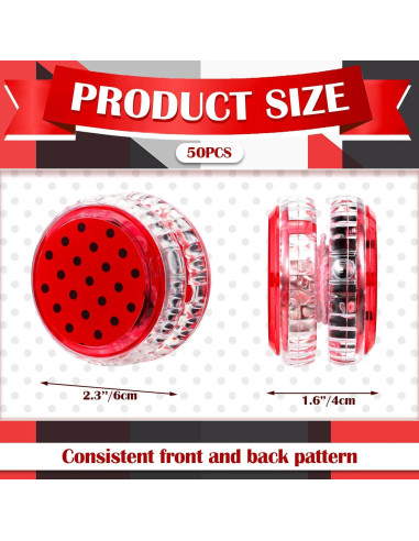 Bolas Yoyo LED Woanger 48 Pcs para Niños y Adultos