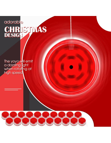 Bolas Yoyo LED Woanger 48 Pcs para Niños y Adultos
