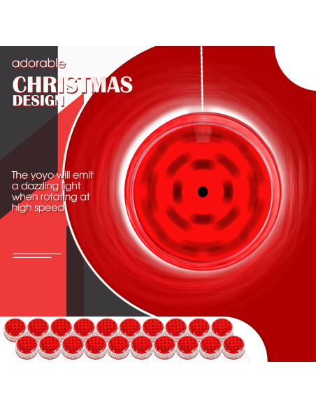 Bolas Yoyo LED Woanger 48 Pcs para Niños y Adultos