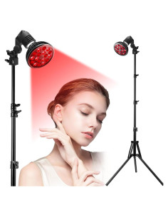 Lámpara de Terapia de Luz Roja Aumtrly 36W con Soporte Ajustable