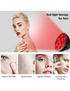 Lámpara de Terapia de Luz Roja Aumtrly 36W con Soporte Ajustable 2