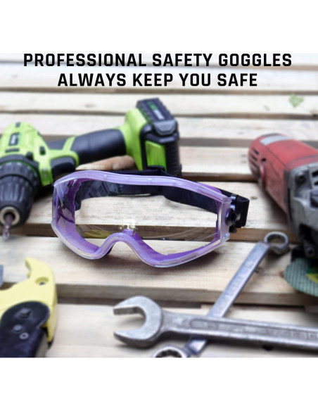 Gafas de Seguridad UKNOW Lente Clara Antiempañante