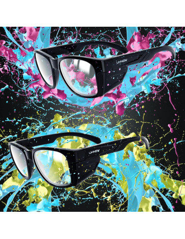 Gafas de Seguridad UKNOW - Antivaho y UV - ANSI Z87.1