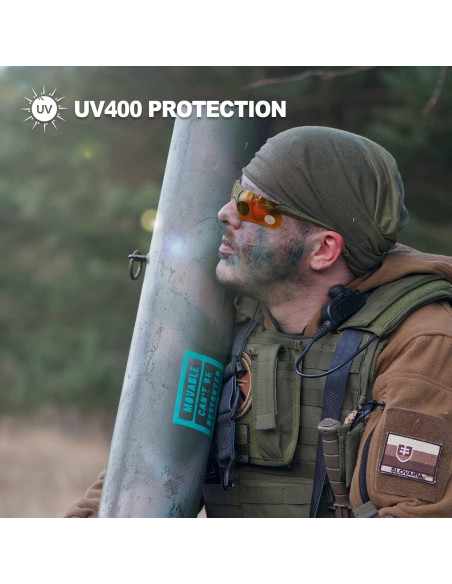 Gafas de Tiro XAegis con Estuche Antivaho UV400 Gafas de Tiro XAegis con Estuche Antivaho UV400