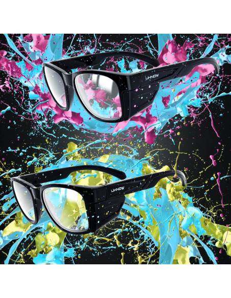 Gafas de Seguridad UKNOW - Antivaho y UV - ANSI Z87.1