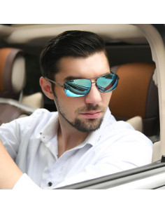 Gafas de sol polarizadas SUNGAIT cuadradas para hombres 2