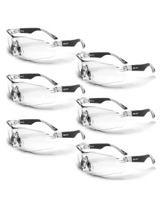 Gafas de Seguridad DEX FIT SG210 Antivaho UV385 6 Pares