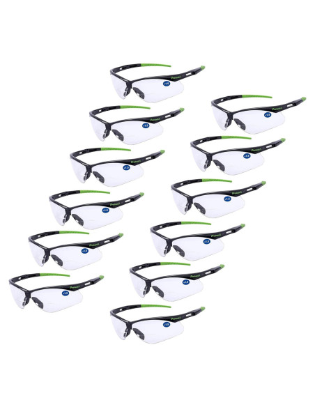 Gafas de Seguridad ProtectX Bifocales 1.0 Dioptría UV Antivaho