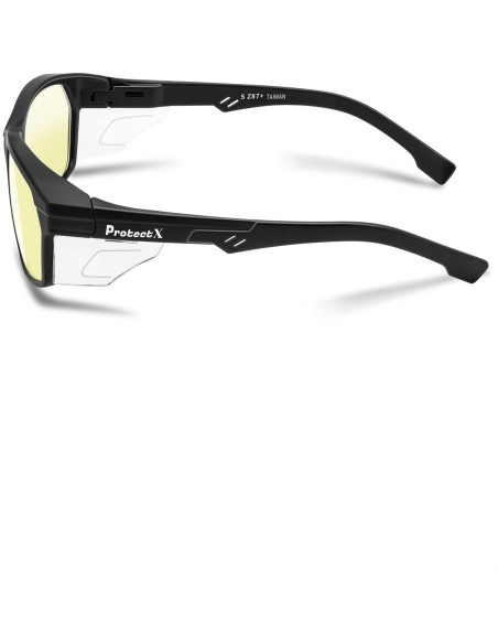 Gafas de Seguridad ProtectX Classic Ámbar Antivaho ANSI Z87.1