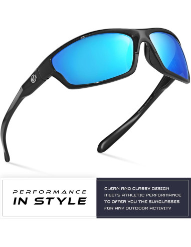 Gafas de sol deportivas Nitrogen polarizadas UV400 unisex