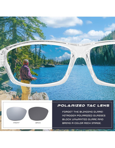 Gafas de sol deportivas Nitrogen polarizadas UV400 unisex