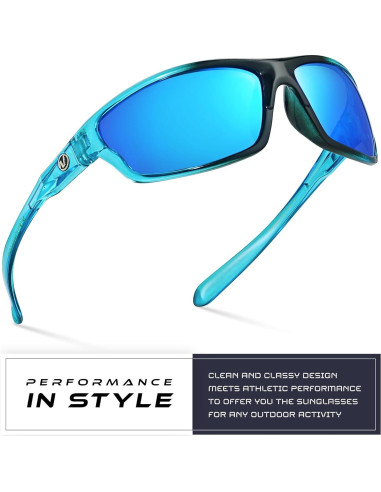 Gafas de sol deportivas Nitrogen polarizadas UV400 unisex