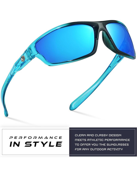 Gafas de sol deportivas Nitrogen polarizadas UV400 unisex