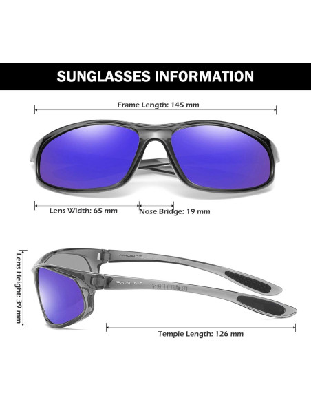 Gafas de Sol Deportivas FAGUMA Polarizadas UV400 Hombres