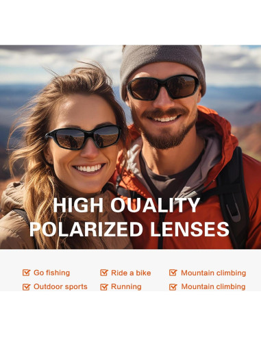 Gafas de Sol Polarizadas SUOSO UV400 para Deportes