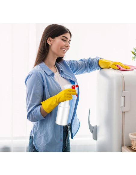 Yinder 18 Botellas Spray Vacías 480 ml Ajustables a Prueba de Fugas