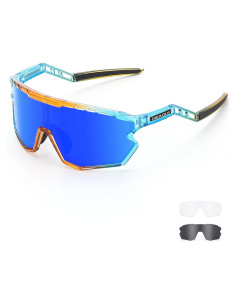 Gafas de sol deportivas GIEADUN con 3 lentes intercambiables