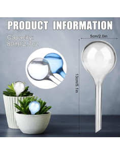 Bulbos de Riego Automático Hopeson 8 Piezas 5cm 2