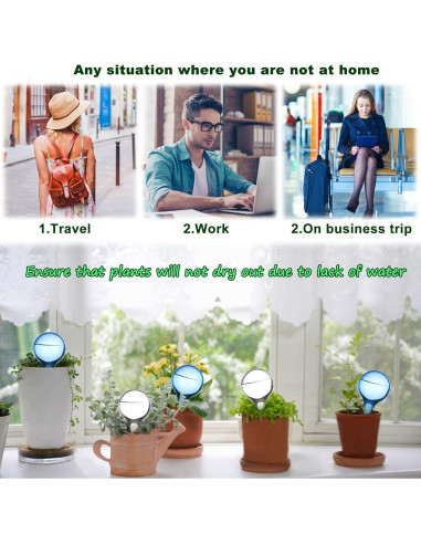 Bulbos de Riego Automático Hopeson 8 Piezas 5cm