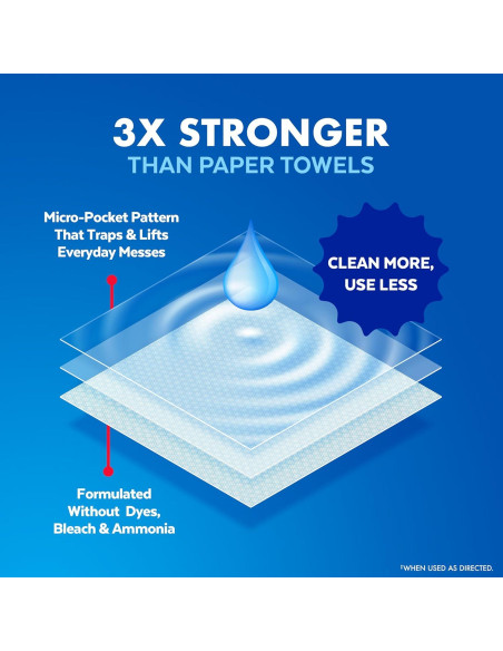 Toallitas Desinfectantes Lysol 80 Unidades Multiusos 3pk