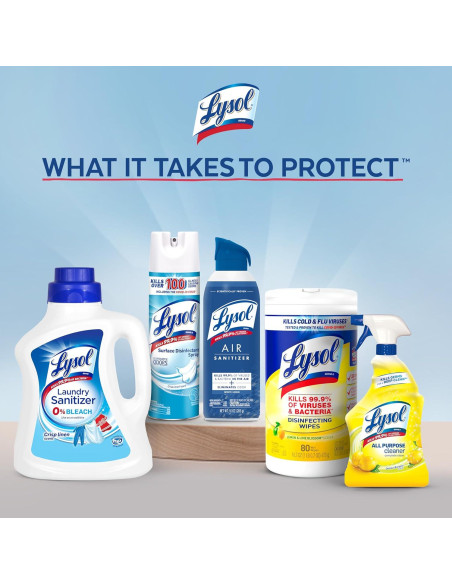 Toallitas Desinfectantes Lysol 80 Unidades Multiusos 3pk