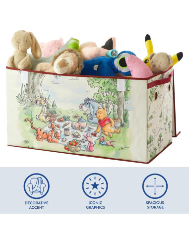Cofre de Almacenamiento Plegable Idea Nuova Winnie Pooh 73x37x40 cm