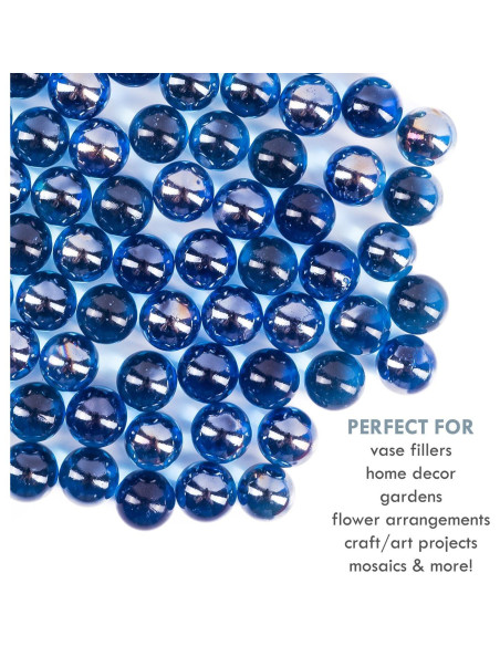 Canicas Galashield Azul Índigo 2.27 kg para Decoración