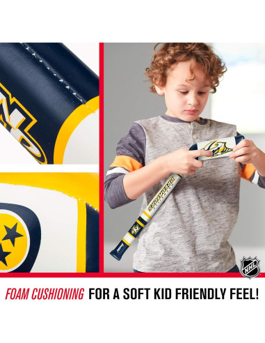 Conjunto Hockey Suave Franklin Sports Nashville Predators