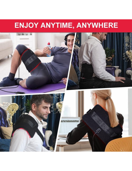 Almohadilla de Luz Infrarroja DGXINJUN 660nm 880nm Alivio Dolor