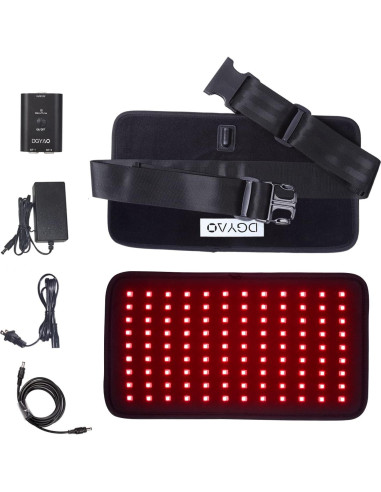 Almohadilla de Luz Infrarroja DGXINJUN 660nm 880nm Alivio Dolor