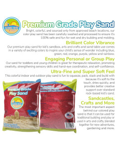 Arena de Jugar Clásica ARENA CLÁSICA 20 kg Color Rojo 2