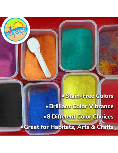 Arena de Jugar Clásica ARENA CLÁSICA 20 kg Color Rojo