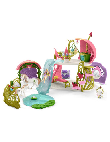 Casa de Hadas Schleich bayala 54 Piezas con Unicornios 49x34.5cm