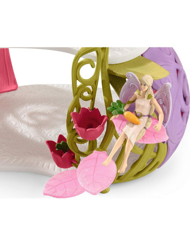 Casa de Hadas Schleich bayala 54 Piezas con Unicornios 49x34.5cm