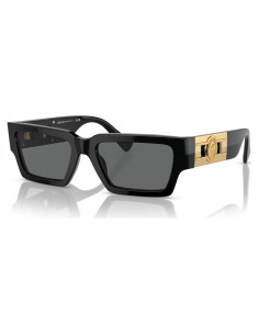 Gafas de sol Versace unisex marco habana lentes gris 54mm