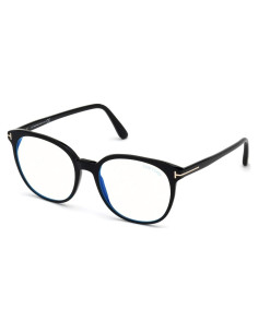Gafas de sol Tom Ford FT 5671 Ajuste Asiático Negro/Lentes Azules