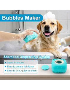 Set de Cepillos de Aseo para Perros Enmaipet 4 en 1 con Guantes 2